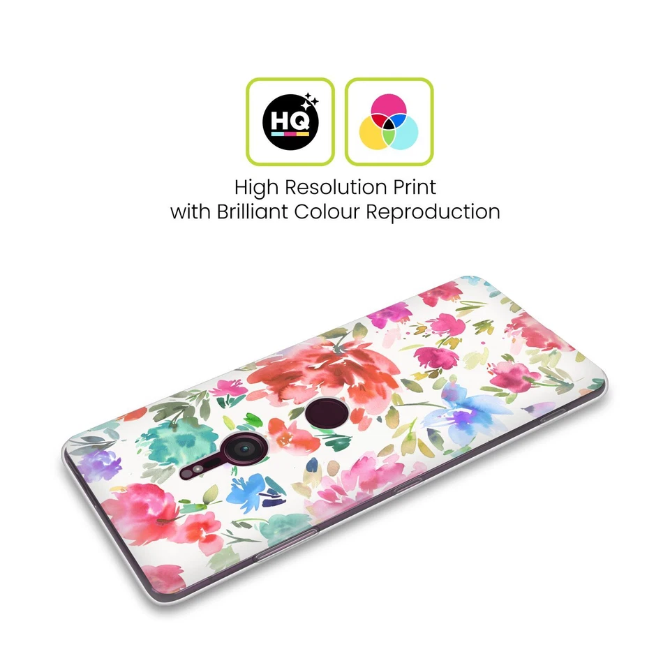 FUNDA GEL SUAVE OFICIAL NINOLA ACUARELA FLORES ARTÍSTICAS PARA TELÉFONOS SONY 1 Foto 2 de 4