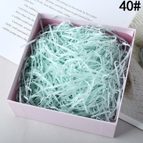 50G/100G Raffia Grass Gift Box Shredded Crinkle Paper Packaging Filler Material - Picture 20 of 31