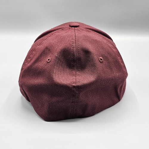 Flexfit Baseball Style Hat L/ XL Burgundy Sublimation Ready - Picture 2 of 8