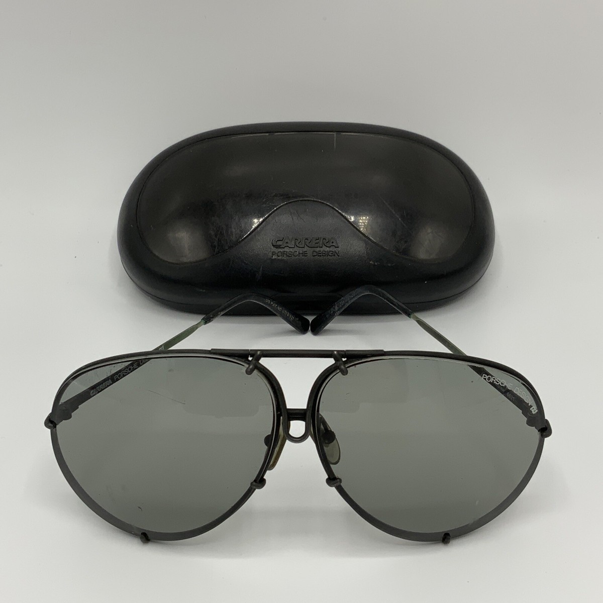 Carrera Porsche Design, Austria 5621 Sunglasses, Black to Gunmetal