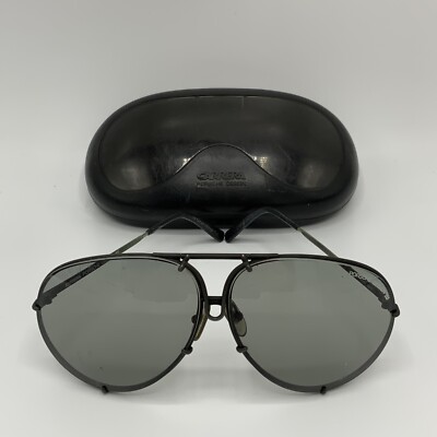 Carrera Porsche Design, Austria 5621 Sunglasses, Black to Gunmetal Frame 