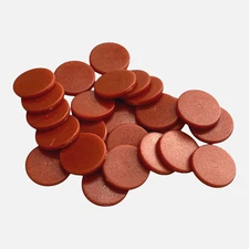 The American Girl's Trip Though Time Game Replacement Orange Tokens - Set of 10