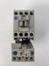 ALLEN BRADLEY STARTER 100-C16 10 CONTACTOR SER B 600VAC 30A 15HP 193-EA4FB 