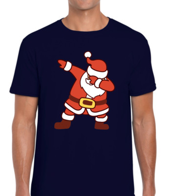 WEIHNACHTEN DAB HERREN T-SHIRT TEE UNISEX WEIHNACHTEN FESTLICH LUSTIG WITZ DESIGN COOL TOP