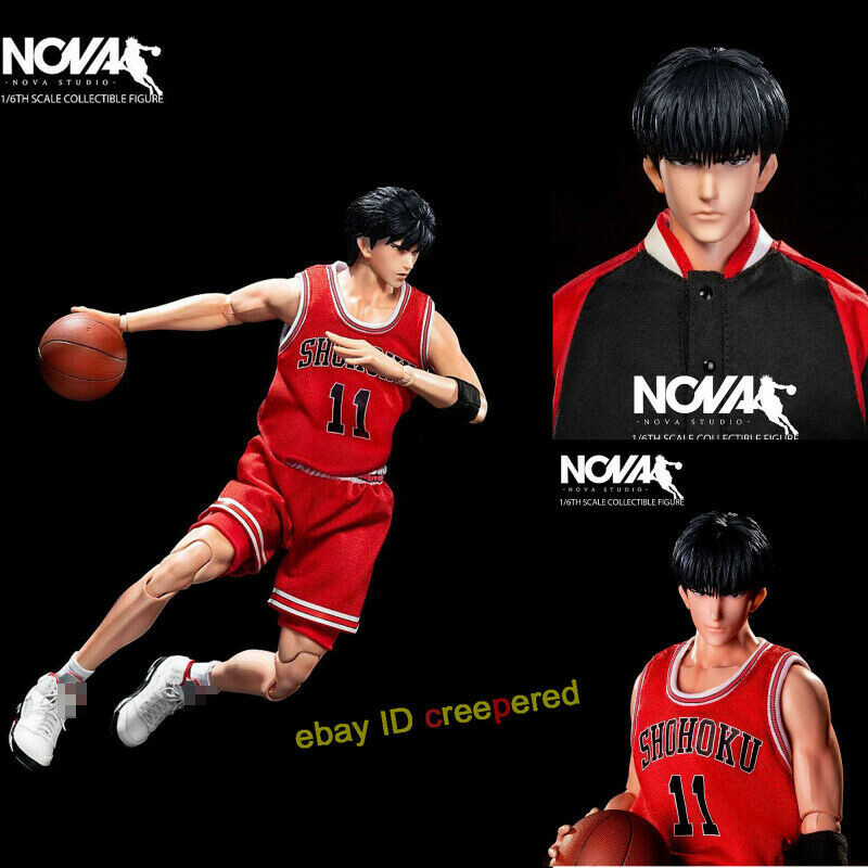 NOVA Studio SLAM DUNK Rukawa Kaede Action Figures Model 1/6 Anime 