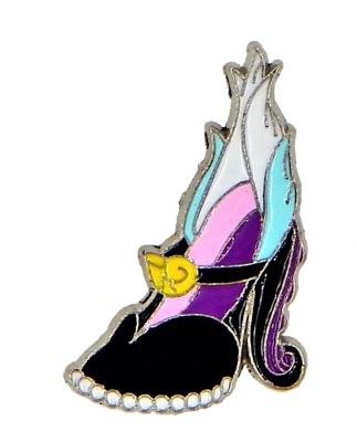 Little Mermaid Ursula Shoe Individual Pin Disney Park Trading Pins
