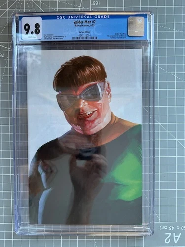 Marvel Spider-Man #7 Alex Ross Doc Ock Variant CGC 9.8 1St Spider-Boy!
