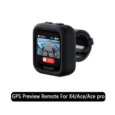 Bluetooth 5.0 GPS Preview Remote For Insta360 X4/Ace /Ace Pro