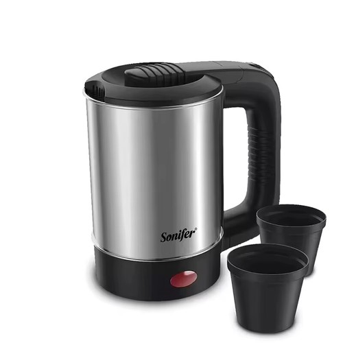 0.5L Mini Electric Kettle Tea Coffee Stainless Steel 600W Portable Travel Water - Picture 7 of 7