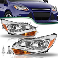 For 2012-2014 Ford Focus Halogen Oe Style Headlights Assembly Lhrh W Bulbs For 2012-2014 Ford Focus Halogen Oe Style Headlights Assembly Lhrh W Bulbs