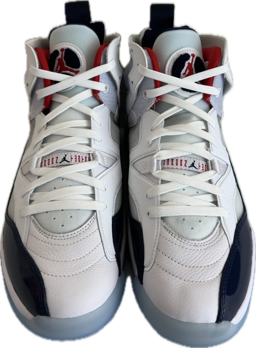 Jordan DO1925102 Jumpman Two Trey White/Navy-University Red Size