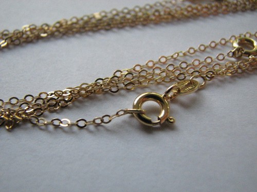 18 inch Flat Cable Chains Necklaces 
