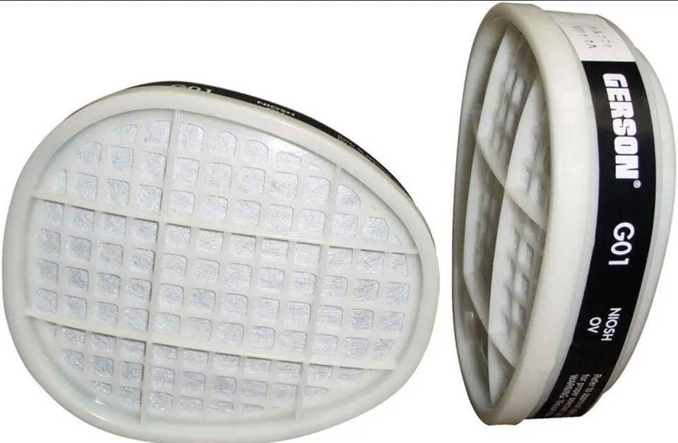 Gerson mask G01 Organic Vapor Cartridge Filter (2 Pack) - Image 3 of 3