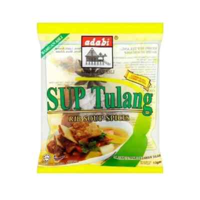 6 X ADABI Ribs Soup Spices (Sup Tulang) 13g - Halal Certified Malaysia