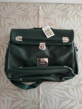 Borsa lavoro in pelle verde scuro - Originale Disney Paperino