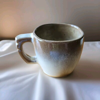 Vintage Frankoma Pottery Mug Cup 5C Desert Plainsman Brown(?) (7 Cups Available)