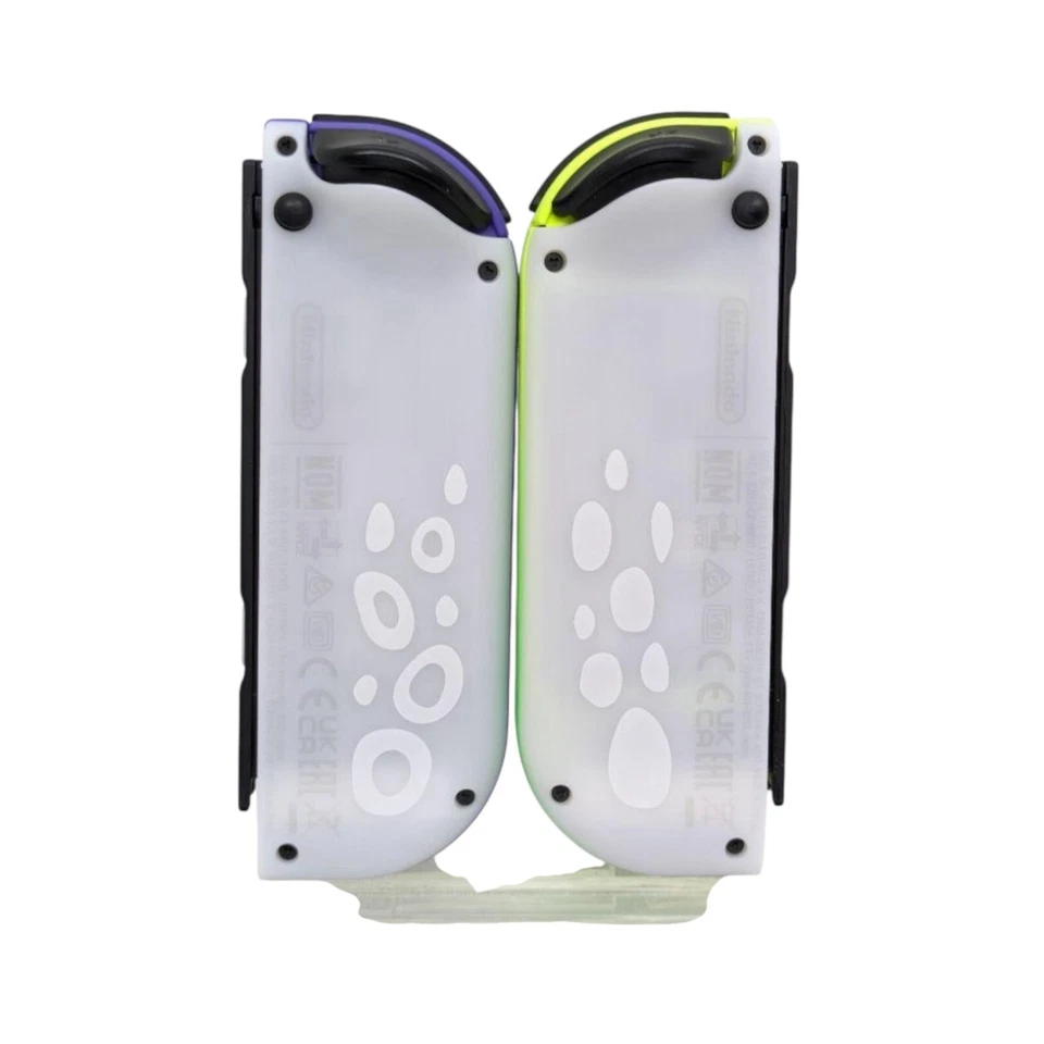 Nintendo Official Switch Splatoon 3 Edition Joy-Con Controller LR & Straps Set - Image 4 of 4