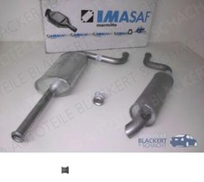 Imasaf Auspuffset ab Kat für Renault Grand Espace IV 2.0 dCi 2006- | MSD + ESD