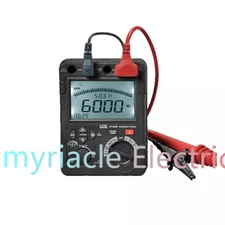 CEM DT-6605 High Voltage Insulation Tester Large 6000 Counts Digital Display KD