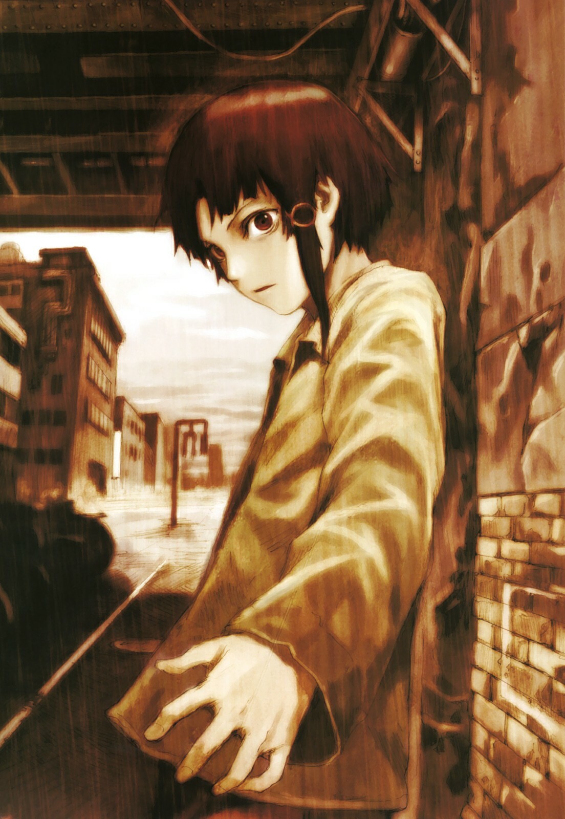 serial experiments lain 灰羽連盟 円環帰点 展示開催のお知らせ】 円環帰点 安倍𠮷俊 画業30周年記念展 「serial