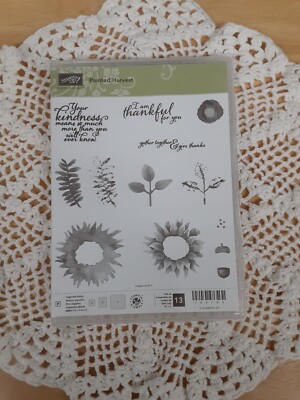Stampin' Up! PAINTED HARVEST Acrylic Stamp Set  NEW