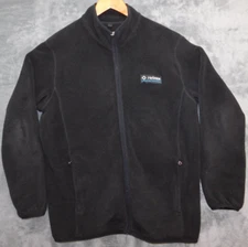 Uniqlo Helinox Fleece Jacket Mens XL Black Full Zip