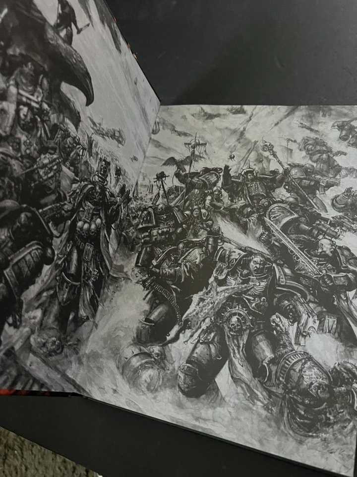 Space Marines Warhammer 40,000 Codex, R.Cruddace History, Rules