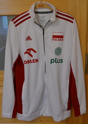 Polen, Polska Volleyballmannschaft, Teamausgabe Sweatshirt von Adidas, #22 Szlagowska