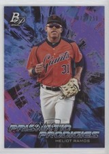2018 Bowman Platinum Prismatic Prodigies Purple 72/250 Heliot Ramos #PPP-29 0c2