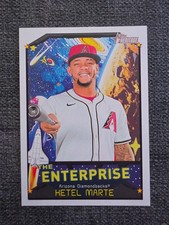 2026 Topps Heritage THE ENTERPRISE Ketel Marte #TE-KM - Arizona Diamondbacks