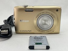 MINT Nikon COOLPIX S3300 16.1MP Compact Digital Camera 6x Zoom from Japan 890