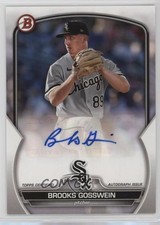 2023 Bowman Paper Prospect Auto Brooks Gosswein #PPA-BG Auto 1cc0