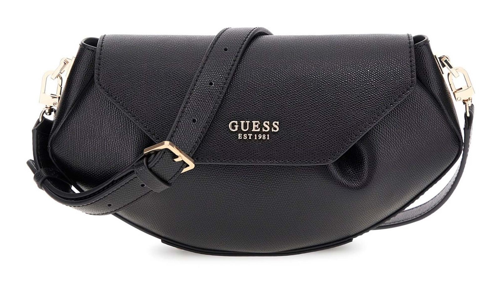 GUESS borsa a tracolla Amorette Flap Crossbody Black