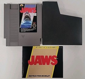 Jaws (NES) Complete in Box 