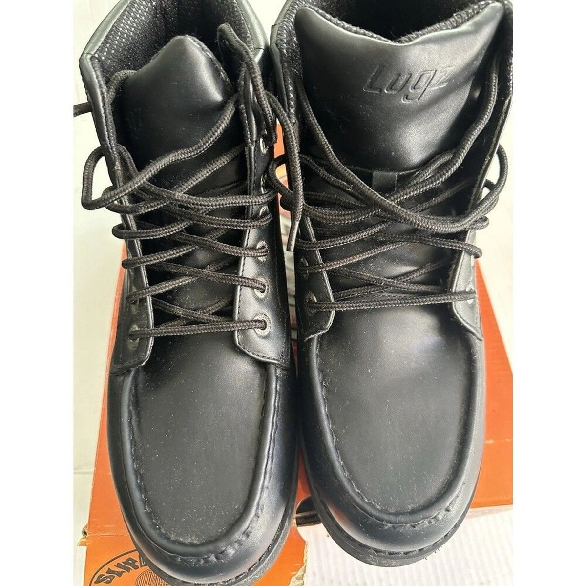 Lugz Two-Tone Anorak Waterproof Lace-Up Boots Brown/Black 8” Snow Outdoor Size 8 Women main image 3