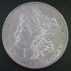 1899-O Micro "o" Morgan Silver Dollar with XF/AU