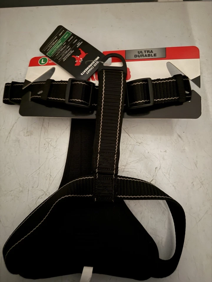 Kong Bolsa de Residuos Ultra Duradera Arnés para Perros con Mango de Control Medio Negro Foto 4 de 4