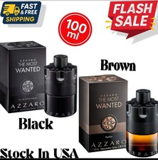 Azzaro The Most Wanted for Men 3.4 fl oz Eau de Parfum Intense Spray Black/Brown