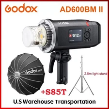 Godox AD600BM II 600Ws Bowens Mount Outdoor Flash with S85T softbox+2.8m Tripod