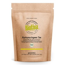 Thé au curcuma et au gingembre bio 250g - racine de curcuma séchée de haute