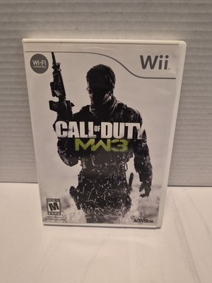 Call of Duty: Modern Warfare 3 (Nintendo Wii, 2011) w/ Manual.