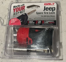 Bolt Lock 7032301 Spare Tire Lock for Jeep Wrangler JL
