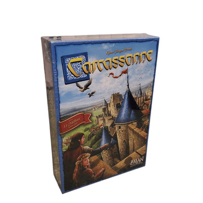 Carcassonne Game Place Tiles and score points from the ever-growing Medieval Lan