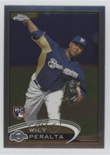 2012 Topps Chrome Wily Peralta #194 7at