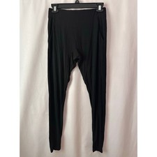Lunya Restore Soft Modal Pocket Leggings Black Stretchy Comfy Lounge Black