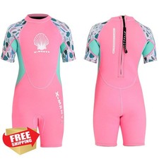 Kids Wetsuit 2.5mm Neoprene Long Sleeve UV Protection