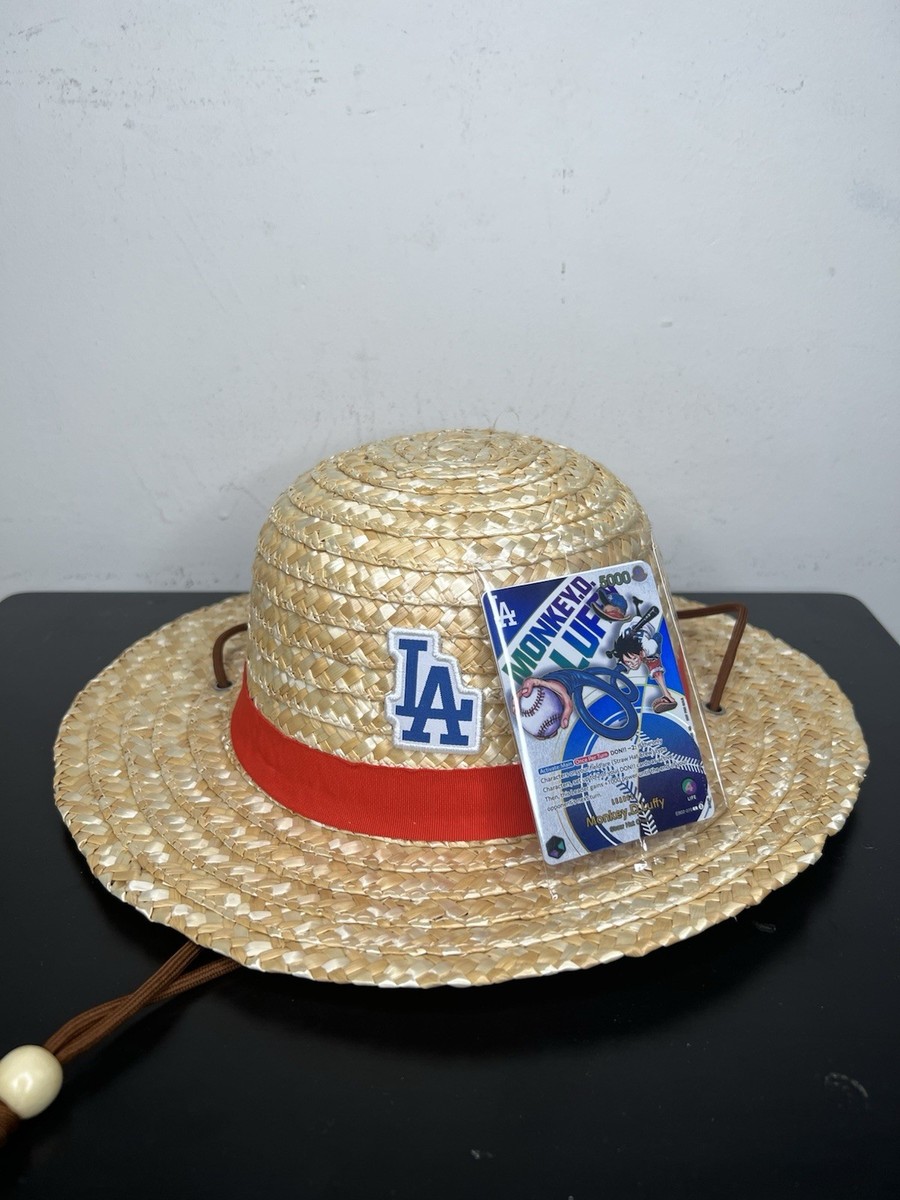 DODGERS X ONE PIECE COLLAB PROMO CARD MONKEY D. LUFFY PLUS