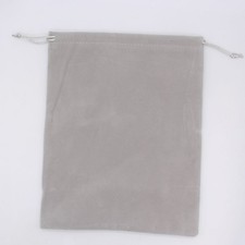 Velvet Fabric Earphone Bag Convenient Carry Case Headphone Storage Bags