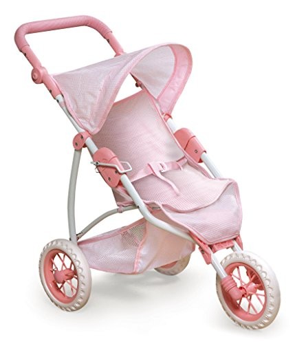 Badger Basket Three Wheel Doll Jogging Stroller (fits American Girl Dolls),