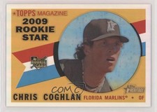 2009 Topps Heritage Chrome Refractor 555/560 Chris Coghlan #CHR148 3bs
